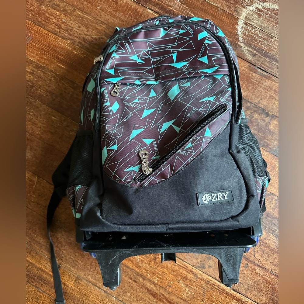 Zry backpack on wheels